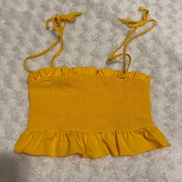 Never worn - Yellow Paperheart Swim bikini top - Picture 1 of 7
